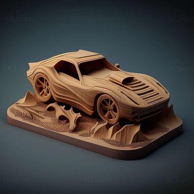 3D model RC Cars game (STL)